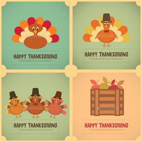 Thanksgiving Day | Retro poster, Holiday vectors, Thanksgiving day