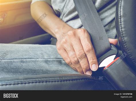 Fasten Car Seat Belt. Image & Photo (Free Trial) | Bigstock