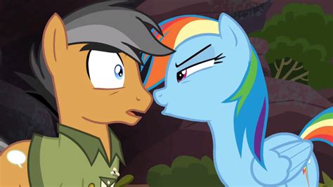 Safe Screencap Quibble Pants Rainbow Dash Pony Stranger