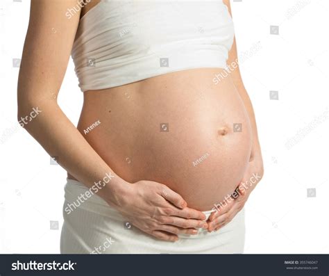 9 555 Pregnant Naked Belly Images Stock Photos Vectors Shutterstock