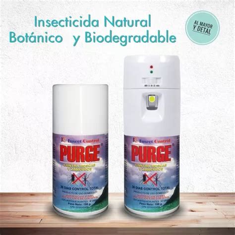 Kit Purge Dispensador Más Insecticida Para Moscas Y Zancudos en venta