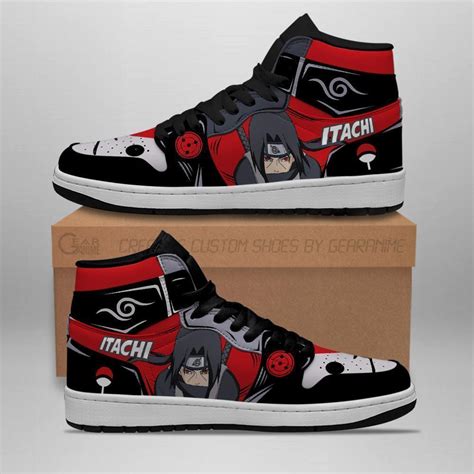 Naruto Itachi Uchiha Air Jordan High Sneakers V