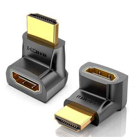 Adaptador Hdmi 270º Graus Em L Macho X Fêmea 2 0 Vention Shopee Brasil