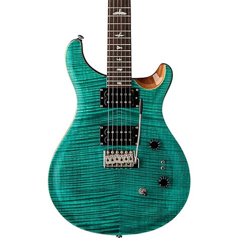 PRS SE Custom 24-08 Electric Guitar Turquoise | Guitar Center