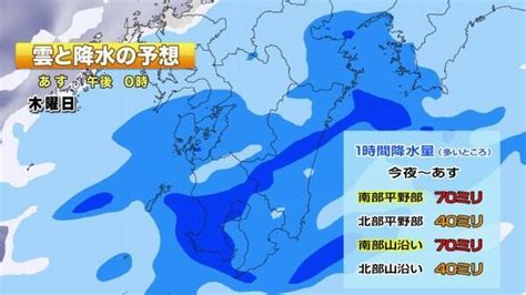 梅雨の晴れ間は一時的 あすは大雨警戒｜天気のサカイ目｜umkテレビ宮崎