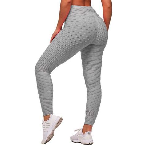 Legging De Sport Femme Minetom Compression Anti Cellulite Taille