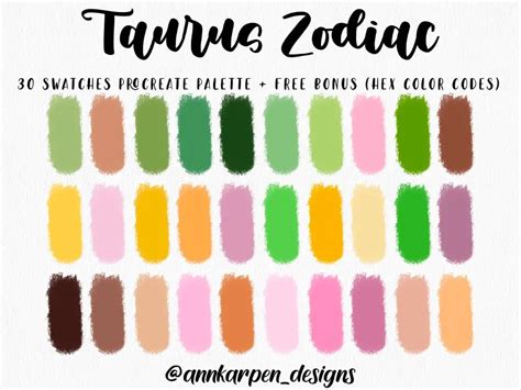 What Colors Are Taurus