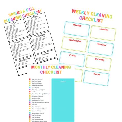 The Happier Homemaker Fall Cleaning Checklist Cleaning Checklist