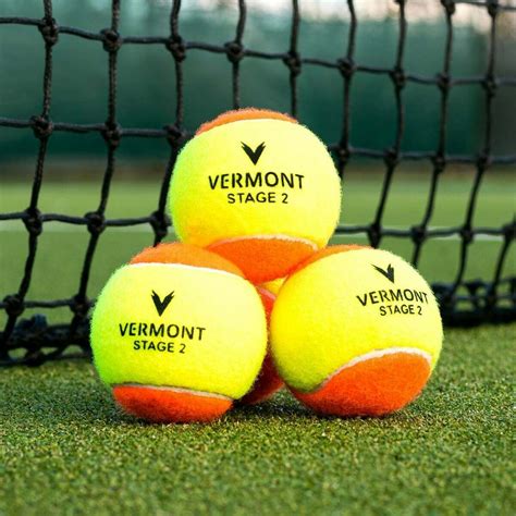 Vermont Mini Orange Tennis Balls (Stage 2) | Net World Sports