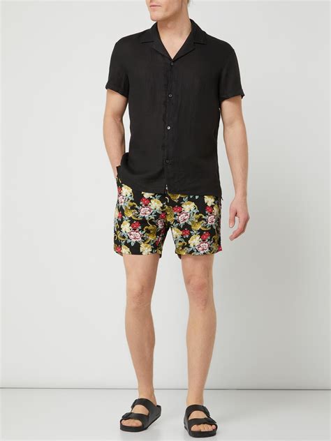 Redefined Rebel Shorts Aus Viskose Modell Rick Black Online Kaufen