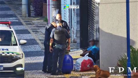 Homem é Detido Após Ser Flagrado Pelo Monitoramento Da Guarda Civil Em