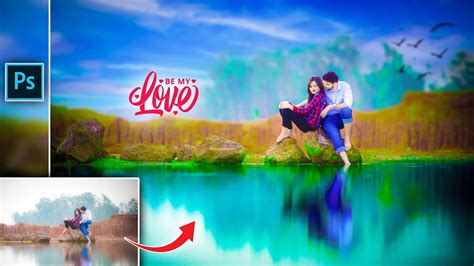 Pre Wedding Photo Editing Photoshop In 4 Easy Steps Couple Photo