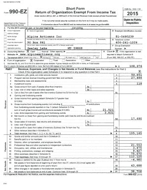 Fillable Online Short Form Return Of Organization Exempt From Income