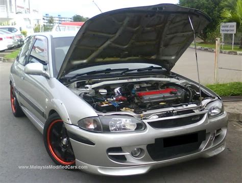 Modified Proton Satria GTI (1st generation) http://www.malaysiamodifiedcars.com/modified-proton ...