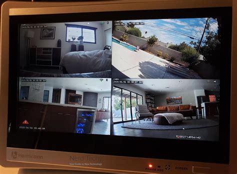 Nerd Techy Review Heimvision Hm P Nvr Security Camera System