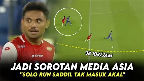 Bawa Bola Sendirian Sampai Depan Lihatlah Aksi Saddil Ramdhani Vs Jdt