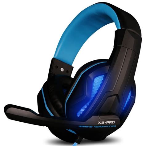 Glowing Gaming Headphones With Microphone Gamersboss Gaming Headphones Headphones Headset