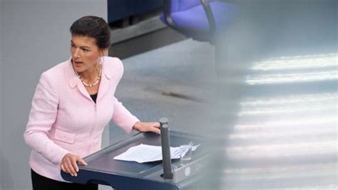 Sahra Wagenknecht Der Spiegel