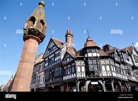 Chester city centre Stock Photo - Alamy