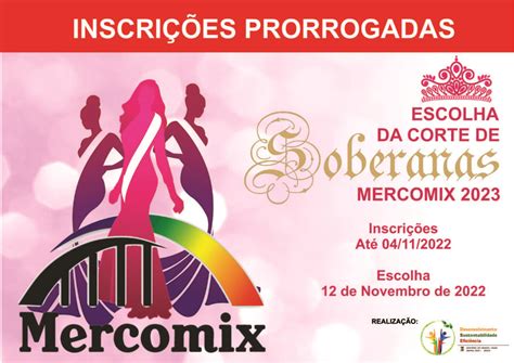 Soberanas Da Mercomix 2023 Comissão Organizadora Divulga Conteúdo