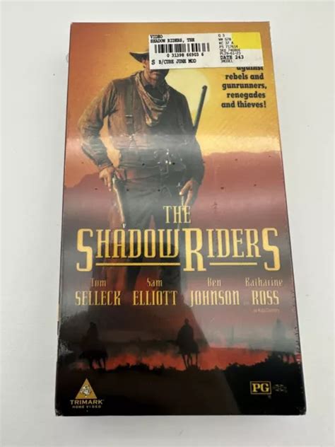 THE SHADOW RIDERS VHS 2005 Tom Selleck Sam Elliott Sealed BRAND NEW