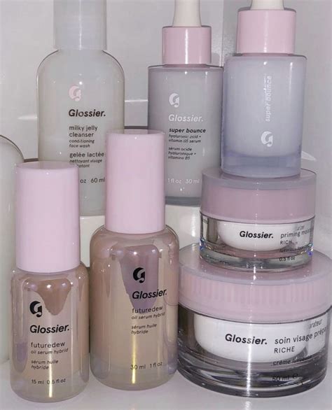 Glossier Skincare Aesthetic Products