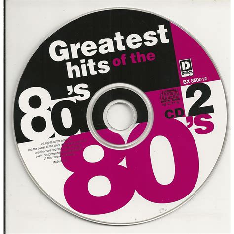 Greatest Hits Of The 80s Cd2 Mp3 Buy Full Tracklist