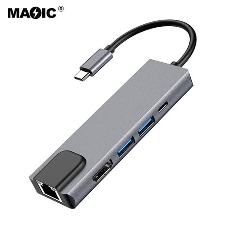 Usb Type C To Lan Pd Usb X Hdmi In Shenzhen Magelei