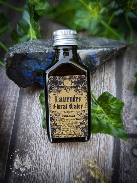 Mini Lavender Floral Water By Bramble Bone