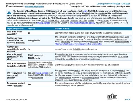 FEHB Plan Brochures Forms More Kaiser Permanente