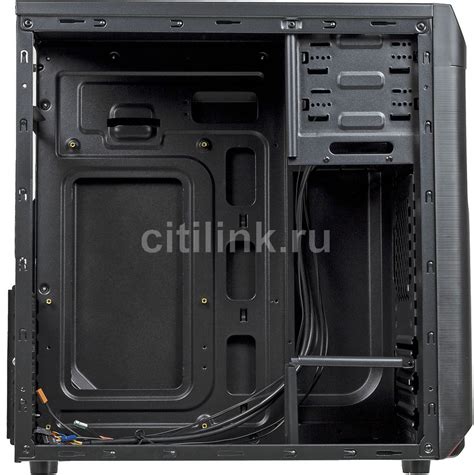 Корпус ATX Accord ACC-B305, Midi-Tower, без БП, черный(мех.повреждения ...