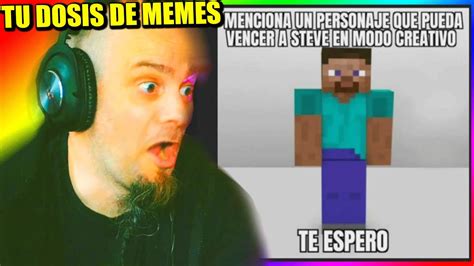 QUIÉN LE GANA A STEVE EN MODO CREATIVO SI TE RÍES MEME PERD0NAS