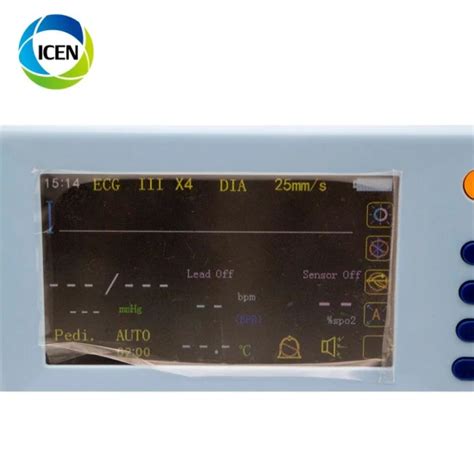 In C Medical Handheld Touch Screen Capnography Patient Monitor