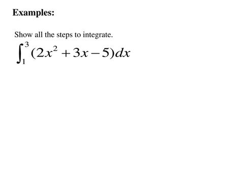 Ppt 4010 Properties Of The Definite Integral 53 Powerpoint