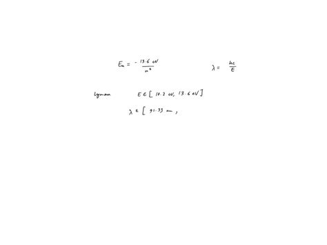 SOLVED: The visible lines of the Balmer series were observed first ...