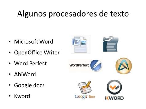 Procesador De Textos Word Mind Map