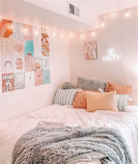 B E D R O O M Preppy Room Decor College Dorm Room Decor Dorm Room Decor