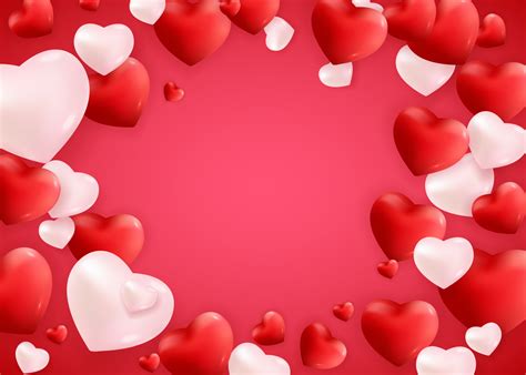 Valentine's Day Love and Feelings Background Design. Vector illustration 5181096 Vector Art at ...