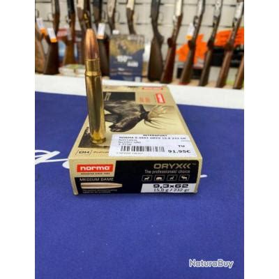 BALLES NORMA ORYX 9 3X62 232GR 15G Balles Calibre 9 3x62 8303161