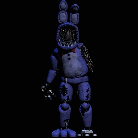 Withered Bonnie V2 Full Body Updated By Coolioart On Deviantart