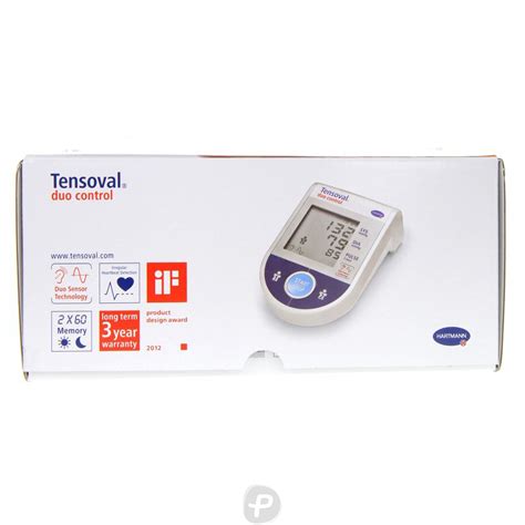 Hartmann Tensiom Tre Tensoval Duo Control Nouveau Mod Le Pharma