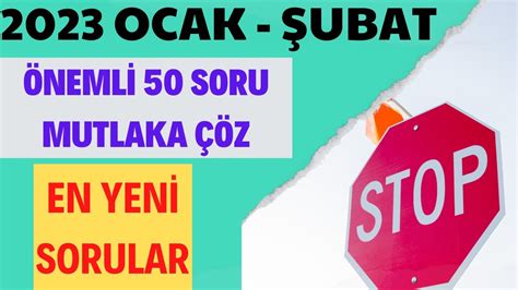 Bu Sorular Ikar Ocak Ehl Yet Sorulari Ehl Yet Sinav Sorulari