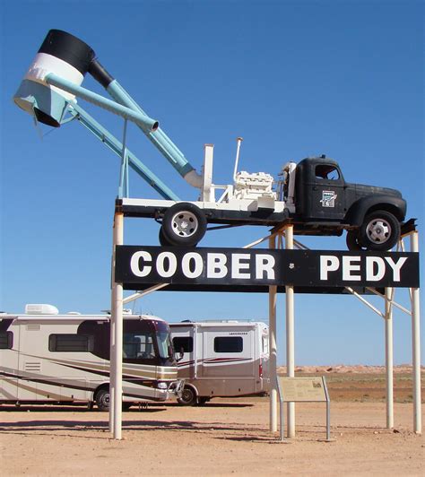 Welcome To Town Coober Pedy Welcomes You With A Port Power Flickr