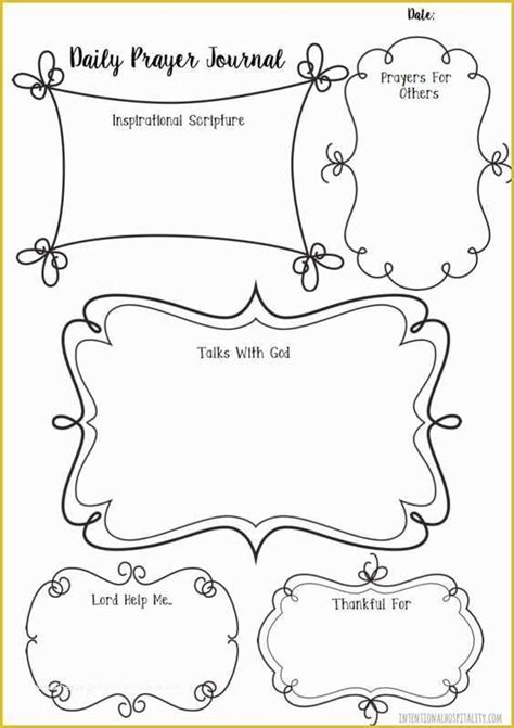 Free Bible Journaling Templates Of Free Printables For Bible Journaling