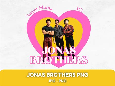 Jonas Brothers SVG Bundle Jonas Retro 90 S Concert 2023 Retro Gift