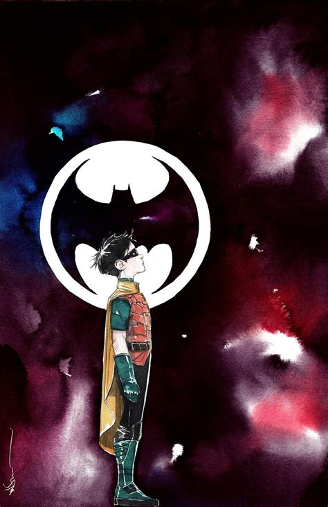 [artwork] Robin By Dustin Nguyen After Descender 1 R Dccomics