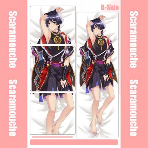 Genshin Impact Scaramouche Dakimakura Anime Hugging Body Etsy