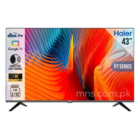 Haier H P Ux Hqled Smart Google Tv Borderless Design