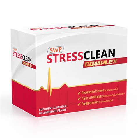 Stressclean Complex Comprimate Sun Wave Pharma Farmacia Tei Online