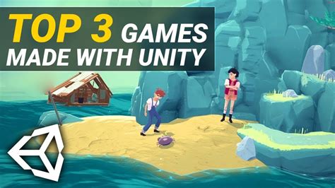 Top Best 3 Games made with unity game engine